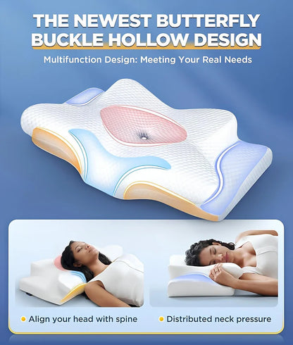 RestFlow® | Memory Foam Neck Pillow