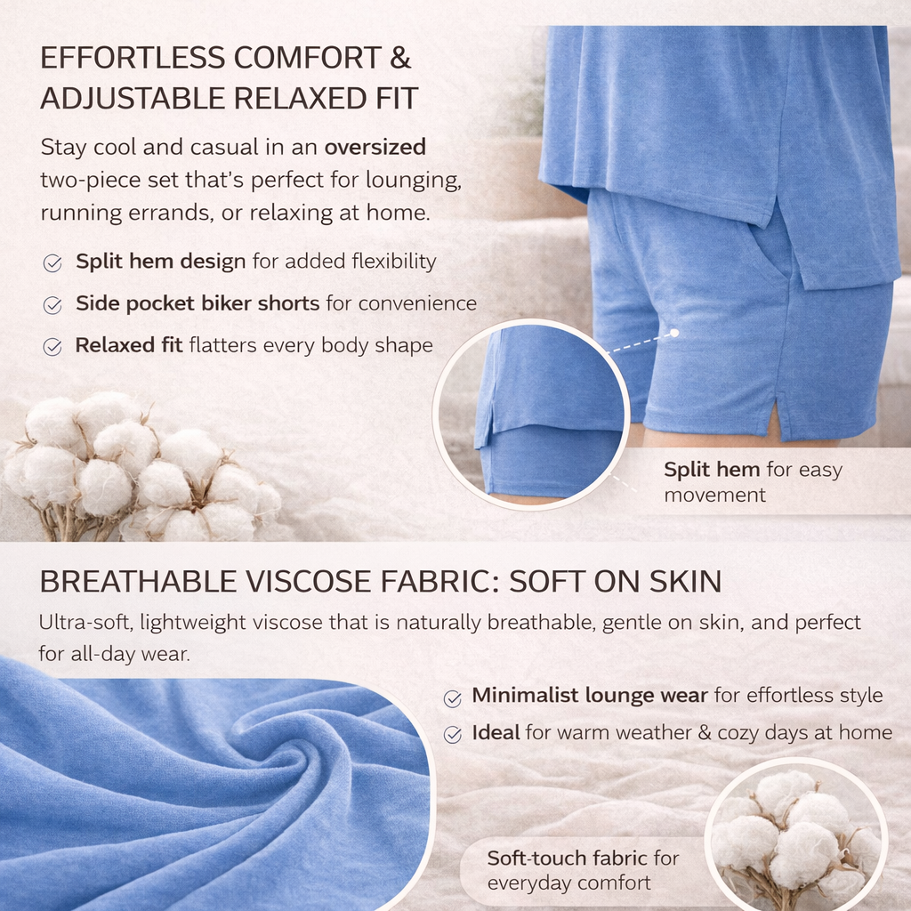 CozyFit Co. - Two Piece Set For Women Summer Casual