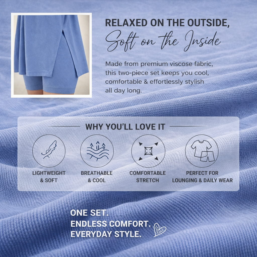 CozyFit Co. - Two Piece Set For Women Summer Casual